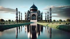 अगर काले रंग का होता ताजमहल तो कैसा दिखता, AI ने बनाई तस्वीरें... यहां देखें
