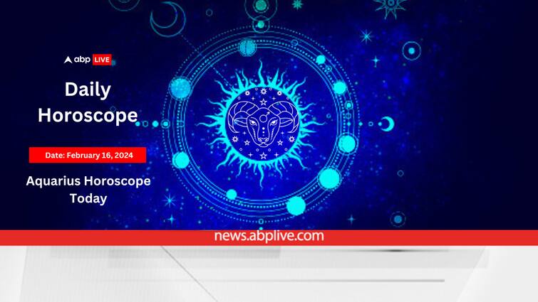 Horoscope Today Astrological Prediction February 16 2024 Aquarius Kumbh Rashifal Astrological Predictions Zodiac Signs Aquarius Horoscope Today: Career To Family - Check All That Is In Store (Feb 16)