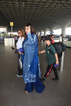 बढ़ा हुआ वजन, सूजा चेहरा, एयरपोर्ट पर सूट सलवार पहने स्पॉट हुईं 'वॉन्टेड' एक्ट्रेस Ayesha Takia, पहचानना हुआ मुश्किल