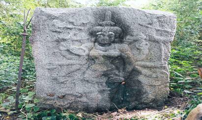 1200 year old Kotravai sculpture discovered ulundurpettai உளுந்தூர்பேட்டையில் 1200 வருடம் பழமையான கொற்றவை சிற்பம் கண்டுபிடிப்பு