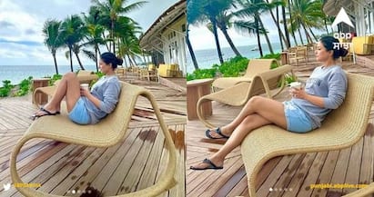 Hina Khan Pics: ਟੀਵੀ ਅਦਾਕਾਰਾ ਹਿਨਾ ਖਾਨ ਸੋਸ਼ਲ ਮੀਡੀਆ ਤੇ ਕਾਫੀ ਐਕਟਿਵ ਰਹਿੰਦੀ ਹੈ ਅਤੇ ਉਹ ਅਕਸਰ ਆਪਣੇ ਅੰਦਾਜ਼ ਨਾਲ ਇੰਟਰਨੈੱਟ ਤੇ ਹਲਚਲ ਮਚਾਉਂਦੀ ਨਜ਼ਰ ਆਉਂਦੀ ਹੈ।