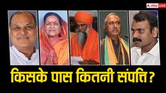 एमपी राज्यसभा चुनाव 2024: अशोक सिंह, माया नारोलिया, उमेश नाथ और बंशीलाल गुर्जर... कौन हैं सबसे अमीर?