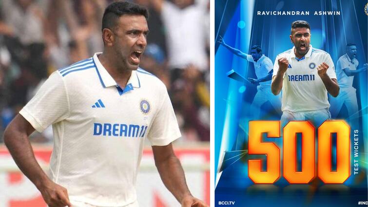 Ravichandran Ashwin Record 500 Test Wickets Becomes 2nd Indian to Achieve Milestone India vs England 3rd Test Ravichandran Ashwin: 500 వికెట్ల క్లబ్‌లో అశ్విన్‌, చరిత్ర సృష్టించిన స్పిన్నర్‌