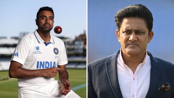 R Ashwin IND vs ENG 3rd Test Anil Kumble Record 500 Test Wicket Record India vs England Rajkot Test IND vs ENG 3rd Test: R Ashwin's 'Very Simple Answer' On Chasing Anil Kumble's Record After Hitting 500-Wicket Milestone