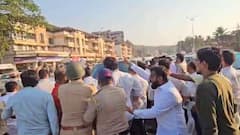 Nilesh Rane : भाजप नेते  निलेश राणे यांच्या गाडीवर दगडफेक,नारायण राणे आणि आमदार भास्कर जाधव यांचा वाद शिगेला