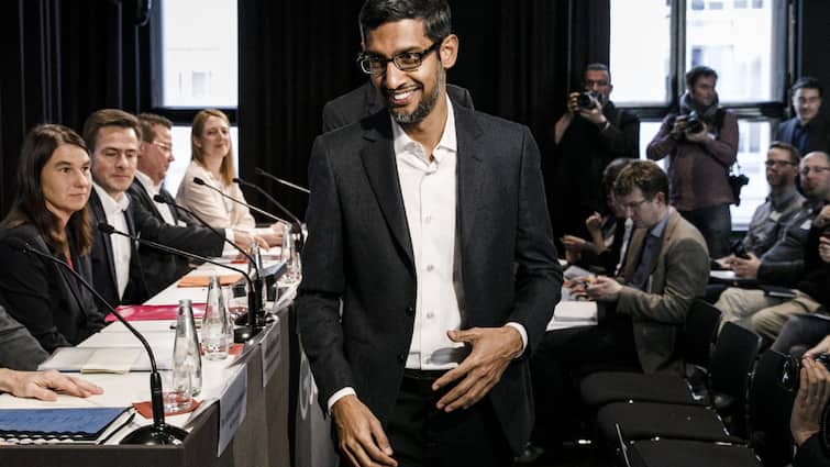 Google Search AI Overviews Sundar Pichai News Publishers Concern Positive Change Interview 'One Of The Most Positive Changes': Google Chief Sundar Pichai Acknowledges News Publishers' Concerns Over AI Overviews In Search, But Remains Optimistic