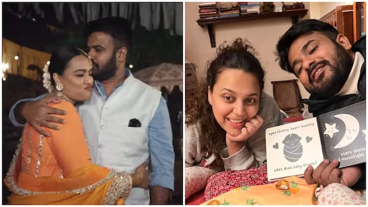 Swara Bhaskar And Fahad Ahmad First Marriage Anniversay Actress Shared Unseen Video शादी की पहली सालगिराह पर Swara Bhaskar ने शेयर किया अनसीन वीडियो, लिखा- 'हम मूर्ख थे जो प्यार में...'