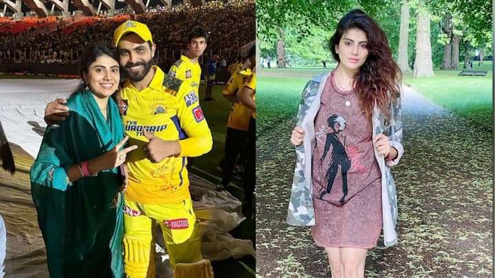 Ravindra Jadeja Wife: সম্প্রতি জাডেজার বাবা একটি সাক্ষাৎকারে বিস্ফোরক অভিযোগ এনেছিলেন যে ছেলে তাঁকে আর দেখে না। তিনি এমনও জানিয়েছিলেন যে রিভাবাই নাকি বাবার সঙ্গে সম্পর্ক রাখতে দেয় না রবীন্দ্রকে।