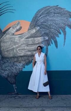 Sonam kapoor Photo: વ્હાઈટ આઉટફીટમાં અપ્સરા લાગી સોનમ કપુર