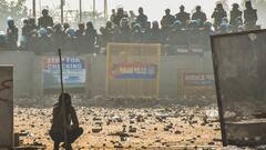 शंभू बॉर्डर पर फिर भारी हंगामा, पुलिस ने प्रदर्शनकारी किसानों पर दागे आंसू गैस के गोले