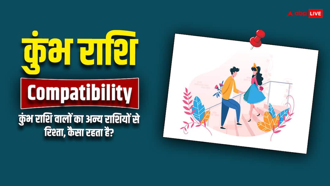Aquarius compatibility Love Compatibility all astrological signs kumbh rashi Aquarius Compatibility: कुंभ राशि का रिश्ता बाकि 12 राशियों के साथ कैसा रहता है रहता है, यहां पढ़ें कम्पेटिबीलिटी