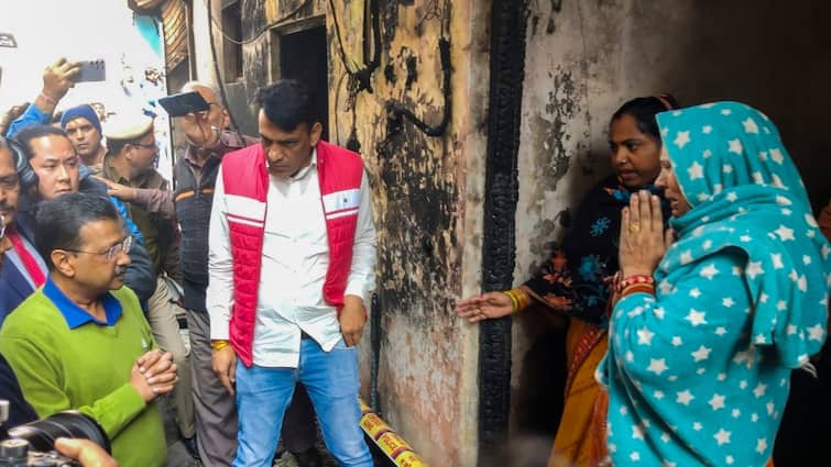 CM Kejriwal, Delhi BJP Announce Financial Aid To People Affected In Alipur Fire Incident