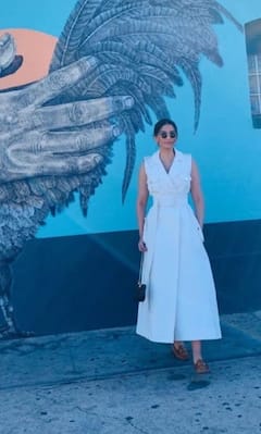 Sonam kapoor Photo: વ્હાઈટ આઉટફીટમાં અપ્સરા લાગી સોનમ કપુર