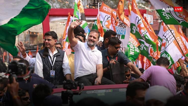 Rahul Gandhi Bharat Jodo Nyay Yatra will starting from Nandurbar today in Maharashtra politics marathi news  Bharat Jodo Yatra : राहुल गांधीच्या भारत जोडो यात्रेचा धडाका आता महाराष्ट्रात, आज नंदुरबारमधून सुरूवात, असा असेल कार्यक्रम