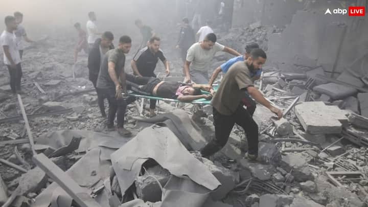 Israel Hamas War death toll Gaza health ministry Palestinians Israel Defense Forces Mossad हमास का दावा- पिछले 24 घंटे में इजरायली सेना ने गाजा के 112 नागरिकों की हत्या की, मरने वालों की संख्या हुई 28,775