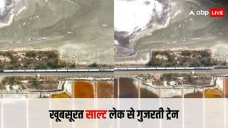 रेल मंत्री ने शेयर किया साल्ट लेक से गुजरती ट्रेन का अद्भुत नजारा, वीडियो देखकर हैरान हुए लोग