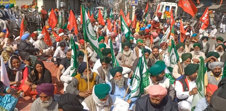 Bharat Bandh on the call of Sanyukt Kisan Morcha had full effect in Barnala Barnala news: ਬਰਨਾਲਾ 'ਚ ਭਾਰਤ ਬੰਦ ਦਾ ਰਿਹਾ ਅਸਰ, ਕੇਂਦਰ ਸਰਕਾਰ ਦੀਆਂ ਨੀਤੀਆਂ ਨੂੰ ਦੱਸਿਆ ਲੋਕ ਵਿਰੋਧੀ