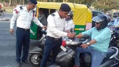 नोएडा में फिर चला ट्रैफिक पुलिस का अभियान, 4,156 गाड़ियों का कटा चलान, 21 गाड़ी सीज