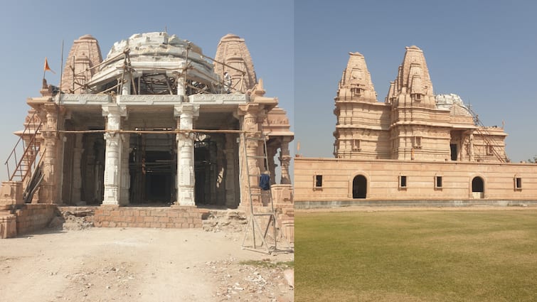 Rajasthan Surya Mandir Jodhpur Sun Temple constructed last 13 years Surya dev darshan ann Rajasthan Surya Mandir: सूर्य की किरणें सीधे प्रतिमा को देगी दिव्य चमक, 13 साल से हो रहा भव्य सूर्य मंदिर का निर्माण