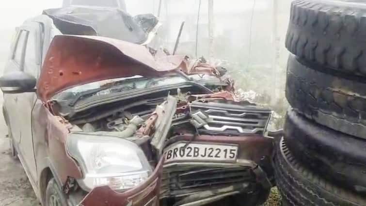 Aurangabad Collision between Container and Car Father and Daughter Died ANN Aurangabad Road Accident: औरंगाबाद में कंटेनर और कार में भीषण टक्कर, हादसे में बाप-बेटी की मौत, 3 घायल