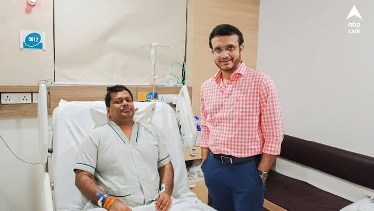 Sourav Ganguly Meets West Bengal BJP President Sukanta Majumdar At Apollo Hospital Salt Lake Watch: হাসপাতালে ভর্তি বিজেপি রাজ্য সভাপতি সুকান্ত মজুমদার, দেখা করে এলেন সৌরভ