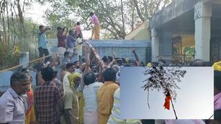 மகா சிவராத்திரி திருவிழா: மூங்கிலணை காமாட்சியம்மன் கோயிலில் கொடியேற்றம்