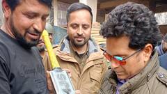 Sachin Tendulkar Visits Bat Factory In Pulwama During Family Vacation In Kashmir