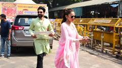 Ahead of Their Wedding, Rakul Preet Singh And Jackky Bhagnani Visit Siddhivinayak; See Pics