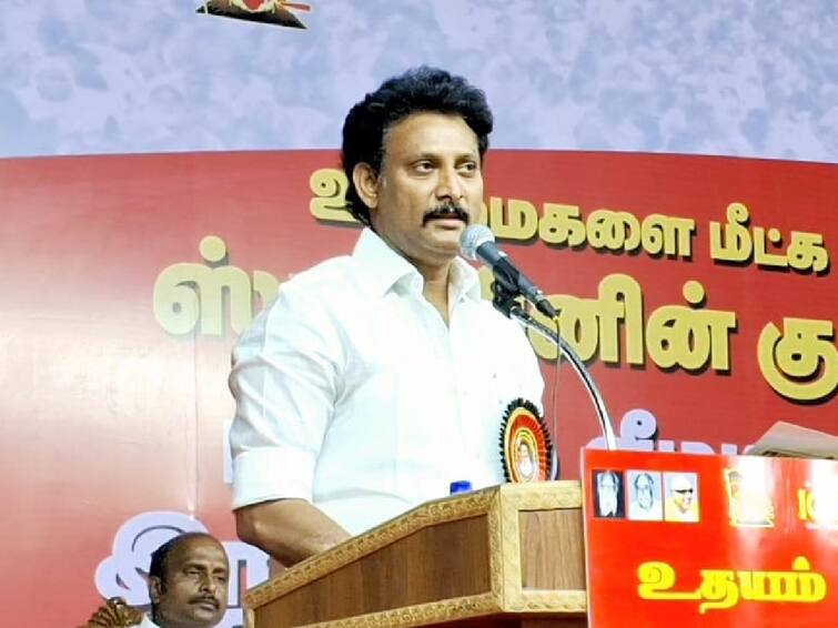 Anbil Mahesh Poiyamozhi said that the bjp which has been facing consecutive defeats, will lose the parliamentary elections as well தி.மு.க. ஆன்மீகத்திற்கு எதிரானது என காட்ட பாசிசம் முயற்சிக்கிறது - அமைச்சர் அன்பில் மகேஷ்