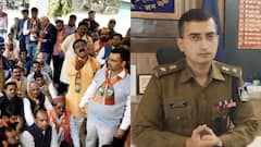 सागर SP ऑफिस में BJP नेताओं ने काटा हंगामा, पार्षद पर दर्ज मामले को वापस लेने की मांग