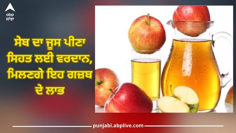 What will happen if you drink apple juice every day? Take these precautions while drinking apple juice Drink Apple Juice: ਜੇਕਰ ਰੋਜ਼ਾਨਾ ਪੀਂਦੇ ਹੋ ਸੇਬ ਦਾ ਜੂਸ ਤਾਂ ਹੋਣਗੇ ਇਹ ਚਮਤਕਾਰੀ ਫਾਇਦੇ...ਪਰ ਨਾਲ ਹੀ ਜਾਣ ਲਓ ਇਹ ਸਾਵਧਾਨੀਆਂ