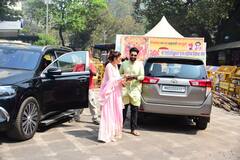 Rakul-Jackky Wedding: गोवा में शादी से पहले रकुल-जैकी ने सिद्धिविनायक मंदिर में टेका माथा, पिंक सूट में बेहद प्यारी लगीं होने वाली 'दुल्हनिया'