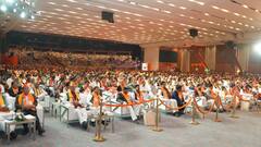 PM Modi, Amit Shah Attend BJP's 2-Day National Convention At Delhi Ahead Of LS Polls — In Pics