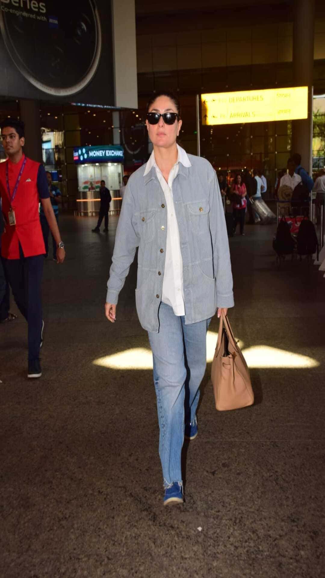 Kareena Kapoor Khan wears the perfect outfit for an airport-to-work day |  Vogue India
