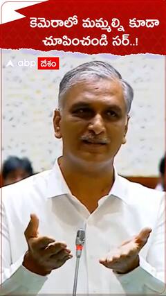 Harish Rao Assembly: అప్పుడప్పుడు కెమెరాల్లో తమనూ చూపించాలంటున్న హరీశ్ రావు