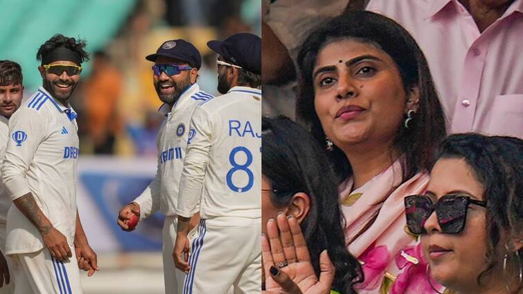 Jadeja’s record breaking performance in Rajkot, see what wife Rivaba said on Team India’s victory