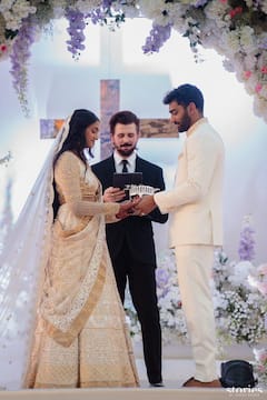 YS Sharmila Son Marriage Pics: ఘనంగా షర్మిల కుమారుడి వివాహం, పెళ్లి ఫొటోలు చూశారా!