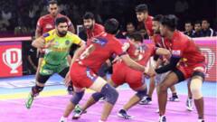 Most Points Aggregated By Both Teams In A Single Pro Kabaddi League Match Ever