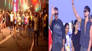Sea-Bridge Marathon : अटल सेतूवरून सी-ब्रीज मॅरेथॉनला सुरुवात, अभिनेता अक्षय कुमारसर टायगर श्रॉफची हजेरी