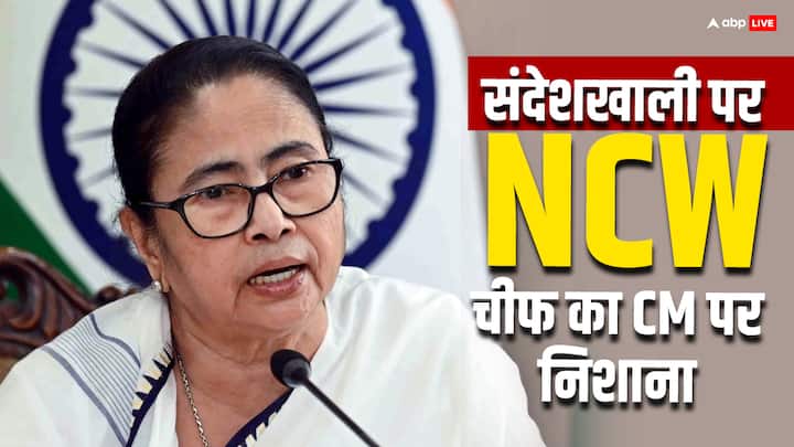 NCW Chairperson Rekha Sharma On Sandeshkhali Issue Says CM Mamata Banerjee Should Resign 'ममता बनर्जी इस्तीफा दें और बिना पद के यहां आएं, तब समझ आएगा महिलाओं का दर्द,' संदेशखाली पहुंचकर बोलीं NCW चीफ
