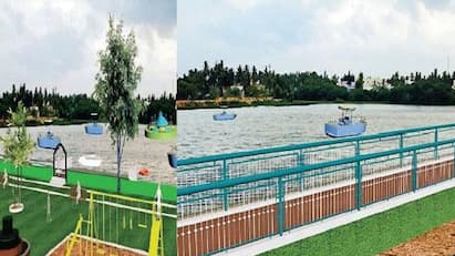 Thanjavur Samutram Lake When will  open for public use? - TNN சுற்றுலாத் தலமாக மாறிவரும் தஞ்சை சமுத்திரம் ஏரி...எப்போது மக்கள் பயன்பாட்டிற்கு திறக்கப்படும்?