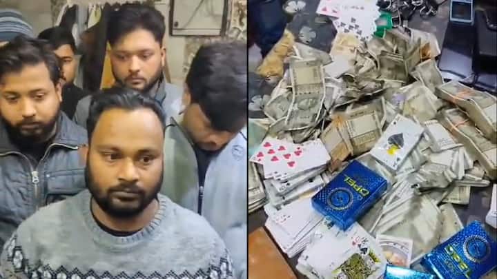 Delhi Police Raid on Tagore Garden illegally Operated Gambling Den Police arrests 18 Gamblers ann Delhi News: टैगोर गार्डन में जुए के अड्डे पर पुलिस रेड से हड़कंप, 3.56 लाख कैश के साथ कई दबोचे गए