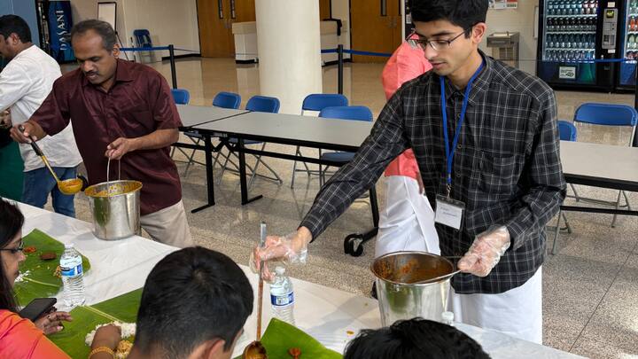 While growing up, he learned about epics like Ramayana, Mahabharata and Bhagavad Gita. Image Source: X/@ashwinforga