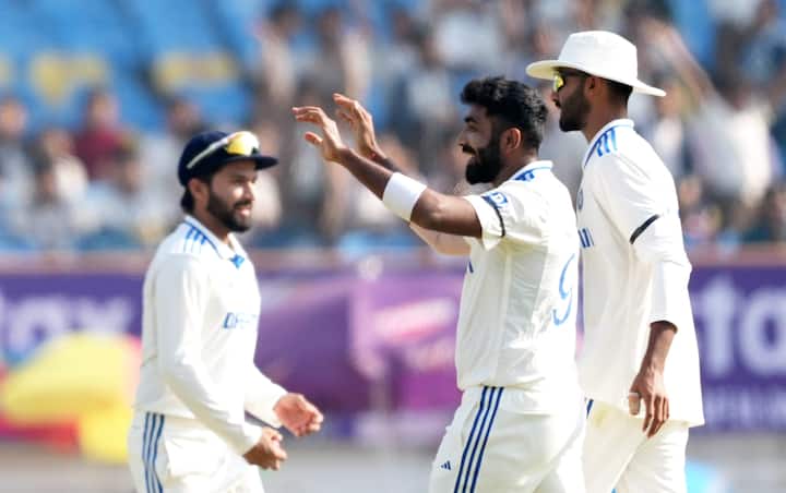 Team India clinched a resounding victory over England by 434 runs in the Rajkot Test, marking their largest Test win in terms of runs.