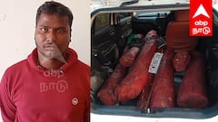 செம்மரக்கடத்தலில் ஆந்திர காவலரை கொன்ற கும்பல்; 2வது நபர் விழுப்புரம் நீதிமன்றத்தில் சரண்