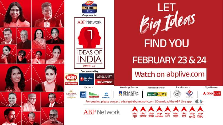 Ideas Of India 2024 ABP Network Annual Summit The Peoples Agenda speakers Shashi Tharoor Suella Braverman Kareena Kapoor Khan Padma Lakshmi Ideas Of India 2024: ABP Network Annual Summit Is Back With ‘The People's Agenda’