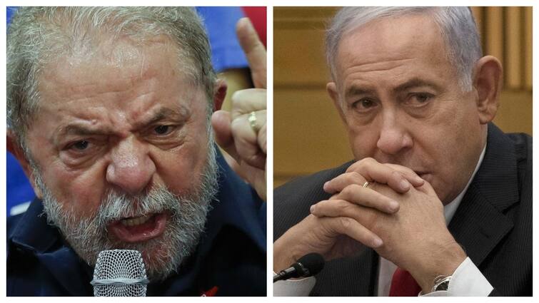 Brazil President Lula da Silva says israel committing genocide against palestine civilians 