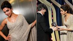 Deepika Padukone Stuns As A Presenter,  Wears A Sabyasachi Saree At BAFTA