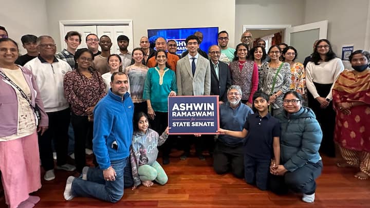 He completed his undergraduation from Stanford in computer science. Image Source: X/@ashwinforga