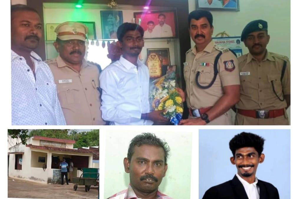 மணல் கடத்தல் கும்பலால் படுகொலை செய்யப்பட்ட வி.ஏ.ஓ..! தந்தையின் கனவை நனவாக்கிய மகன்..!